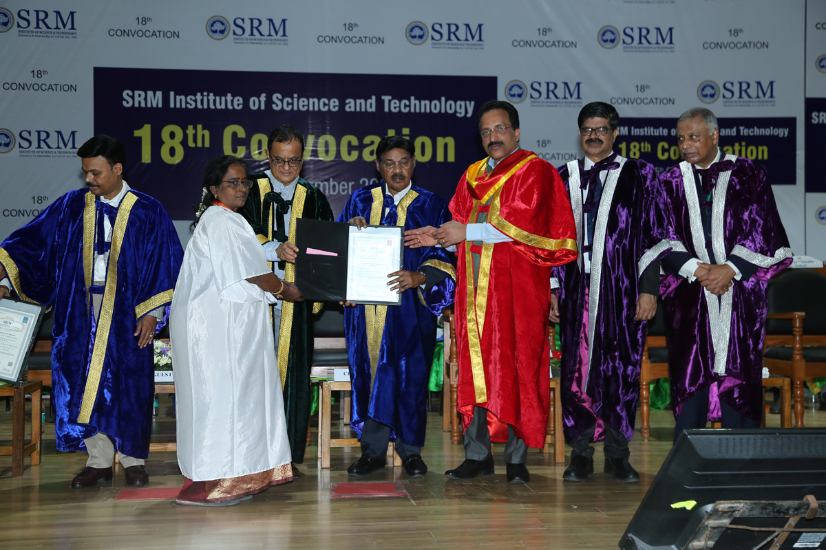 SRMIST 18th Convocation