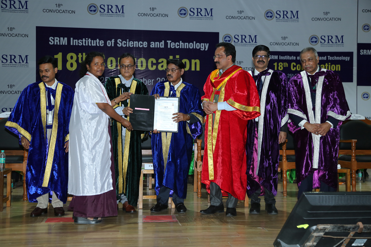 SRMIST 18th Convocation