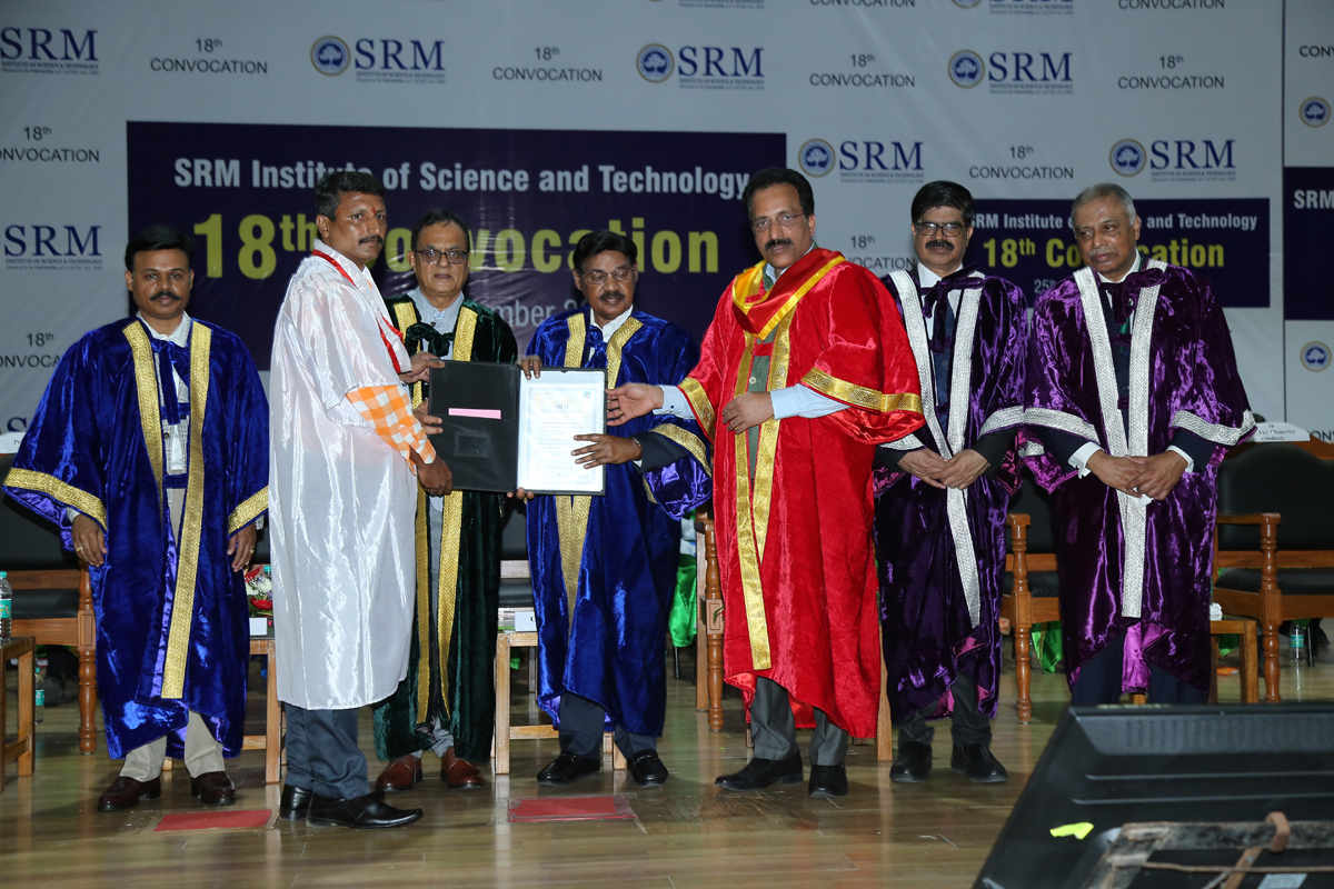 SRMIST 18th Convocation