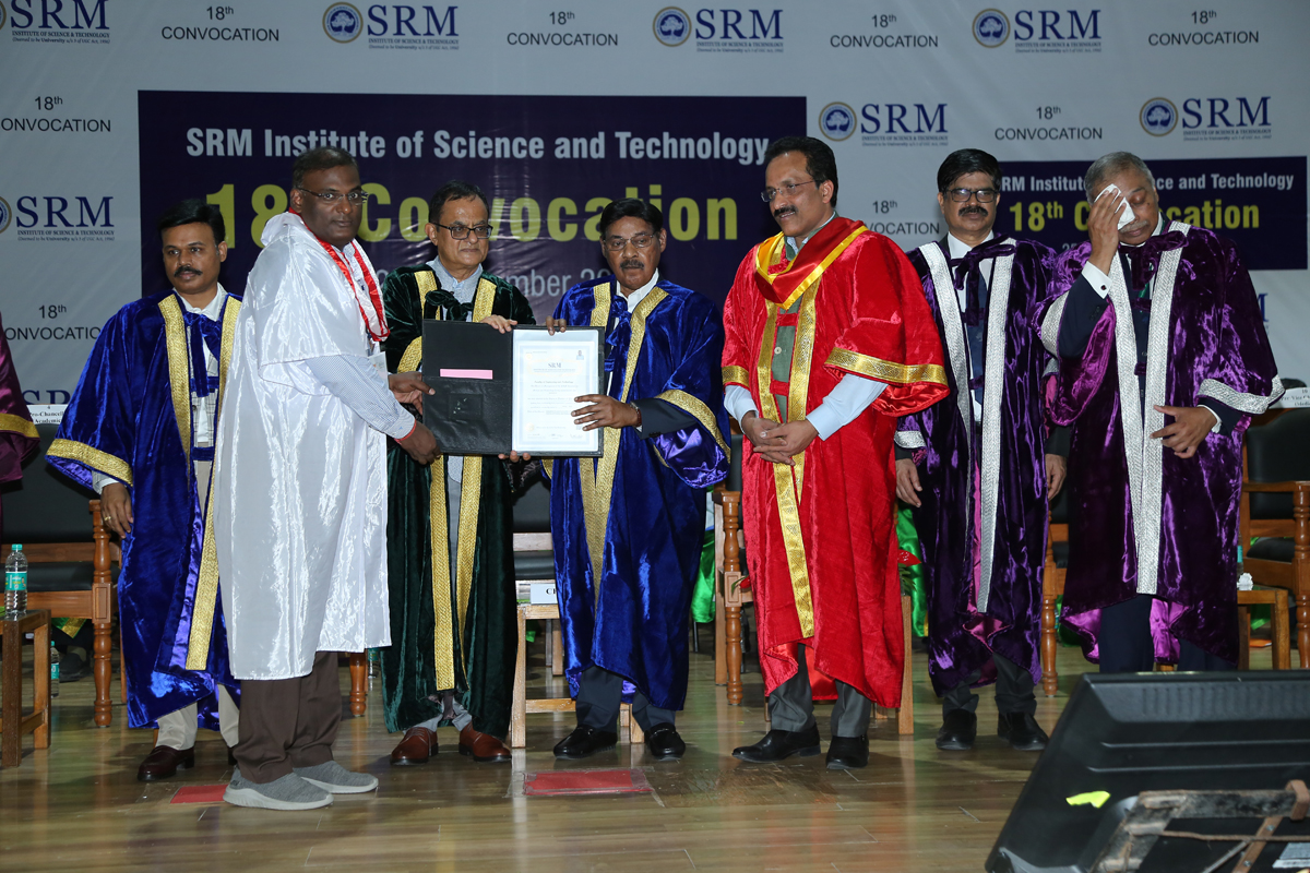 SRMIST 18th Convocation